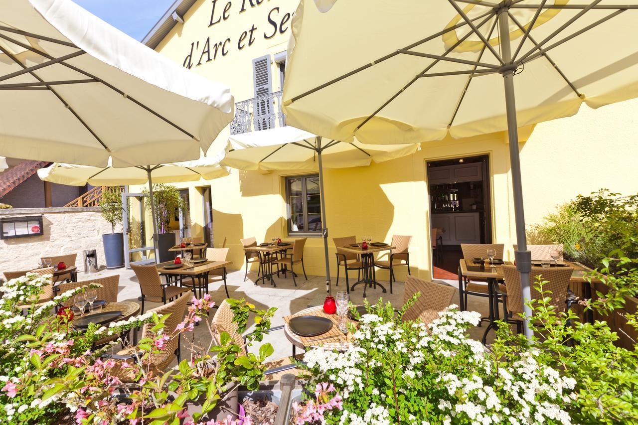 Hotel Restaurant Vertfeuille Arc-et-Senans Dış mekan fotoğraf